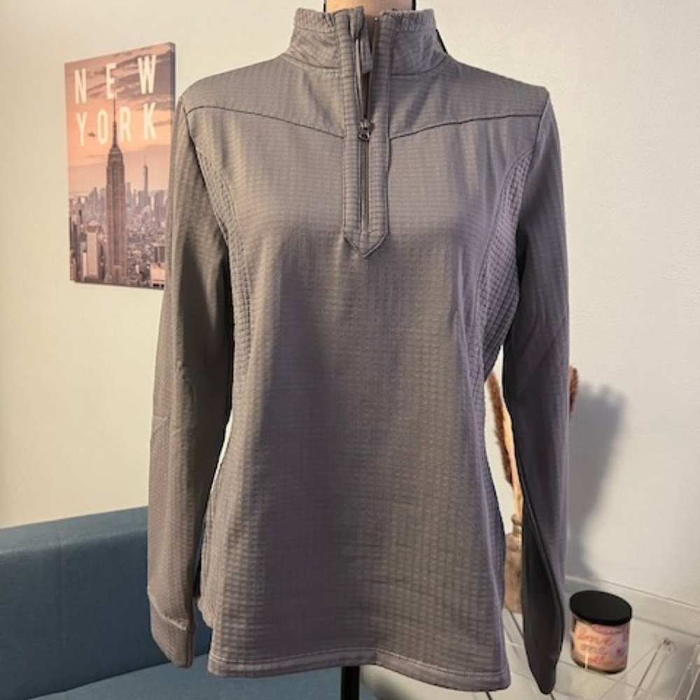 NWT The American Outdoorsman 1/4 Mock Neck Pullover